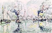Paul Signac Cherbourg France oil painting artist
